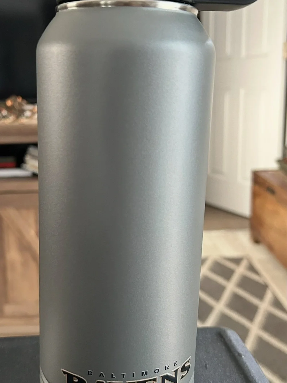 Baltimore Ravens Gray Stainless Steel Tumbler